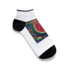 PSYCHEDELIC ARTのPSYCHEDELICスイカ Ankle Socks