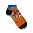 第2植物研究所のうたたね猫 utatane cat Ankle Socks