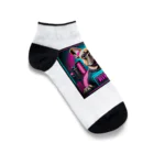 ChicCanvas Boutiqueの近未来的なフレンチブルドッグ Ankle Socks