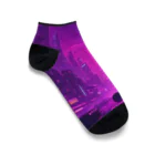 3tomo6's shopのpurple Ankle Socks