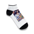 Radiant Lifestyle Storeの女性イラストレーター Ankle Socks