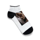 oscartakaの飼い主の足元にくっついているチワワ Ankle Socks