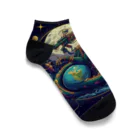 5656ショップのMOON DRAGON  Ankle Socks