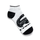 ファンシーTシャツ屋のトライバルクロコダイル Ankle Socks