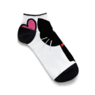 ねこ日和のねこ日和（黒猫） Ankle Socks