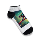 SUZURIの幻想的なカメレオン Ankle Socks