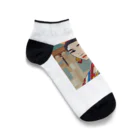 クロスクリエイティブの琉球伝説の美女 Ankle Socks