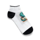 FunnyFriendsの可愛い恐竜 Ankle Socks