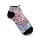 終わらない夢🌈の美しい桜🌸✨ Ankle Socks
