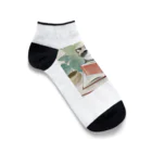 AmoriのBook time Ankle Socks