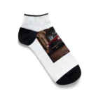 DISNのレトロな車 Ankle Socks