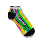 colorful-yokoの大胆なカラーパレット Ankle Socks