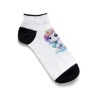 ironanoの【#いろなの】ユニコーン Ankle Socks