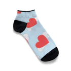 ファルツラインのHeartAngel SkyBule Ankle Socks