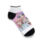 はるなと🐱🐱のコラボちゃん Ankle Socks