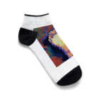 KZ_Graphicsのぼんやりしているブレーキペダル Ankle Socks