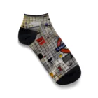 London-chanのUnder ground  Ankle Socks