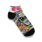 yumekauのENJOYしようゼ Ankle Socks