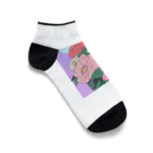 小町の花に囲まれた日常 Ankle Socks