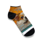 AQUAMETAVERSEの可愛いワンコ Marsa 106 Ankle Socks