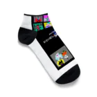 泡人FAMILIA🐩フィジカルマーケットのPixelvacationのなかまたち Ankle Socks