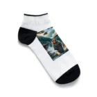 アニマル達の温泉旅館を営むカピパラ Ankle Socks