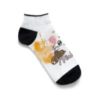 🕊相沢しあ🐈@ω愛好会のやわげねずみ Ankle Socks