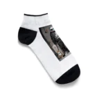 shiba9のヘルメット猫 Ankle Socks