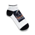 Banksy-sの1. Futura Space Station Ankle Socks