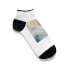 Oimo_shanの旅するカエルさん Ankle Socks