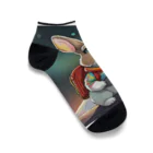 うさぎやの宇宙を旅するうさぎ2 Ankle Socks