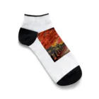 AQUAMETAVERSEの紅葉　なでしこ1478 Ankle Socks