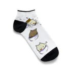 もふもふ堂の猫ポケットスタイル Ankle Socks