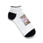 レレンコンのﾖｰｷｰ‪☆love(ｽｹｯﾁ風) part2 Ankle Socks