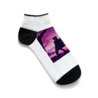 kichamanの夜桜デート Ankle Socks