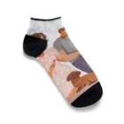 kichamanの家族だんらん Ankle Socks