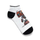 Sachi0625のレトロ戦闘ロボットＬ Ankle Socks