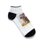 nekodoragonのおはようあくび！猫ドラゴン Ankle Socks