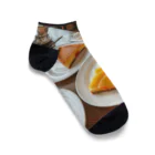 AQUAMETAVERSEのティータイム アメジスト 2846 Ankle Socks