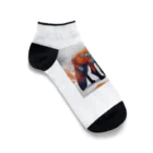 ブルーレイの守護者の狐 Ankle Socks