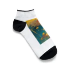 AQUAMETAVERSEの昼寝　なでしこ1478 Ankle Socks