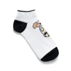 チワシーのくるみの眠いときに触らないでほしいワン（チワシー） Ankle Socks