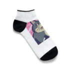 burebiの怒る猫 Ankle Socks