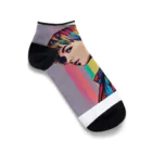 LGBTQ-のカラフル Ankle Socks
