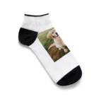 animalsの可愛い犬 Ankle Socks