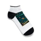 sion1010の泳ぐ猫グッズ Ankle Socks