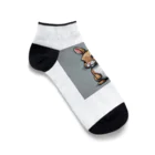 miyasaku102のドット絵ウサギ Ankle Socks