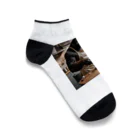 fumi_sportsの料理しているゴリラ Ankle Socks