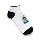 キューピットのふてくされワン Ankle Socks