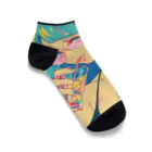 AQUAMETAVERSEのサイダースプラッシュ Marsa 106 Ankle Socks